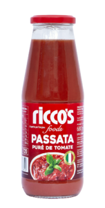 Passata Pure de tomate Riccos 680 grs front